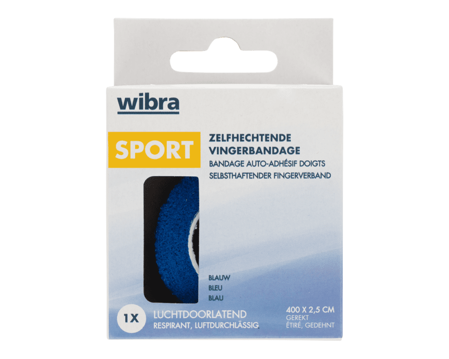 Zelf-hechtende sport bandage2,5cm x 4M - Wibra