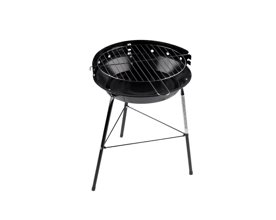 Barbecue Grill – 33cm – zwart - Wibra