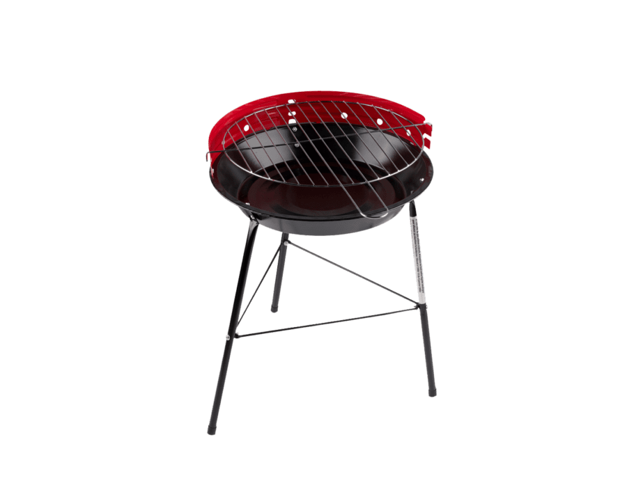 Barbecue Grill – 33cm – rood - Wibra