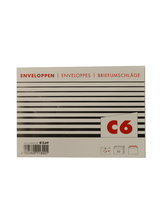Envelop c6 - Wibra
