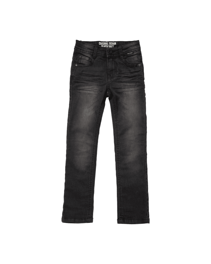 Jog jeans - zwart (104-140) - Wibra