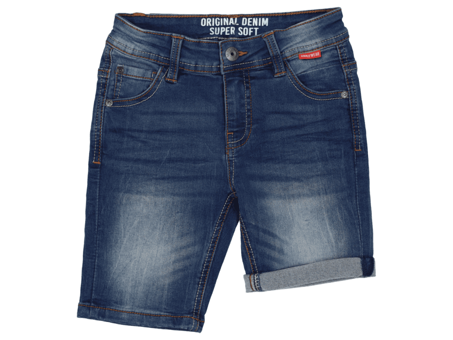 Korte jog jeans - Donker blauw - Wibra