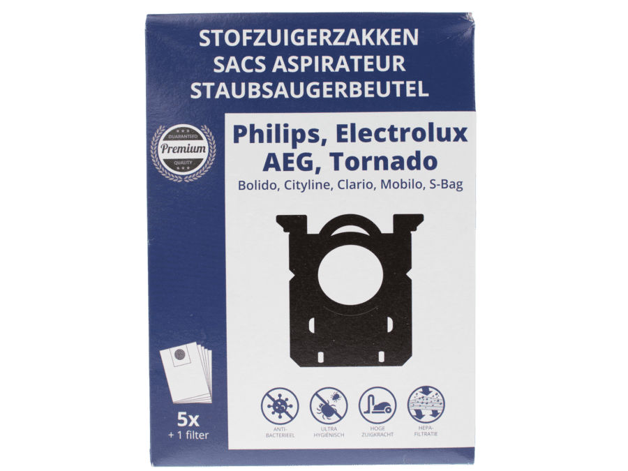 Sacs d'aspirateur - Philips S-bag - Wibra
