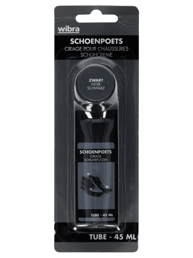 Schoenpoets – zwart - Wibra