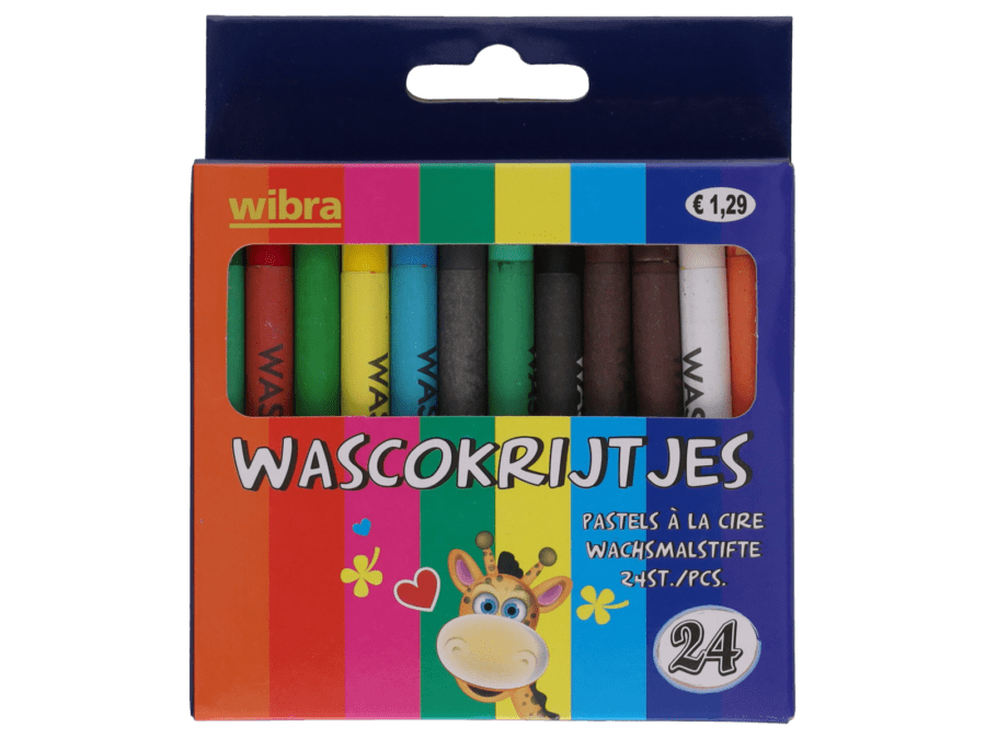 Crayons de cire - Wibra