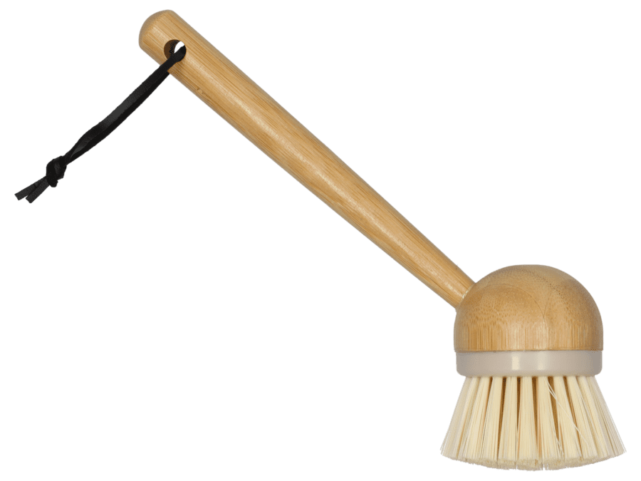 Afwasborstel bamboe – beige - Wibra
