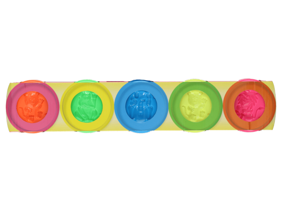 Set de pâte à modeler néon Kid’s Dough - Wibra