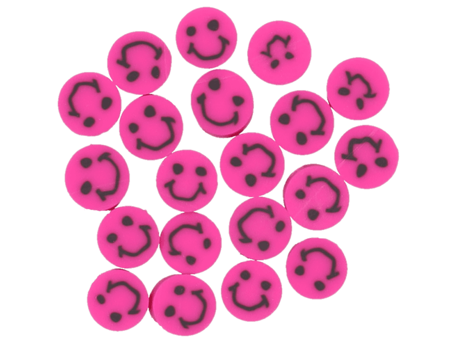 Smiley kralen – Variatie 1 - Wibra
