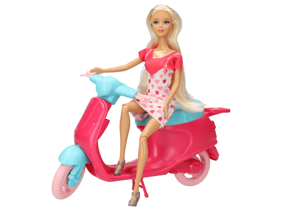 Poupée Romana avec scooter - Wibra