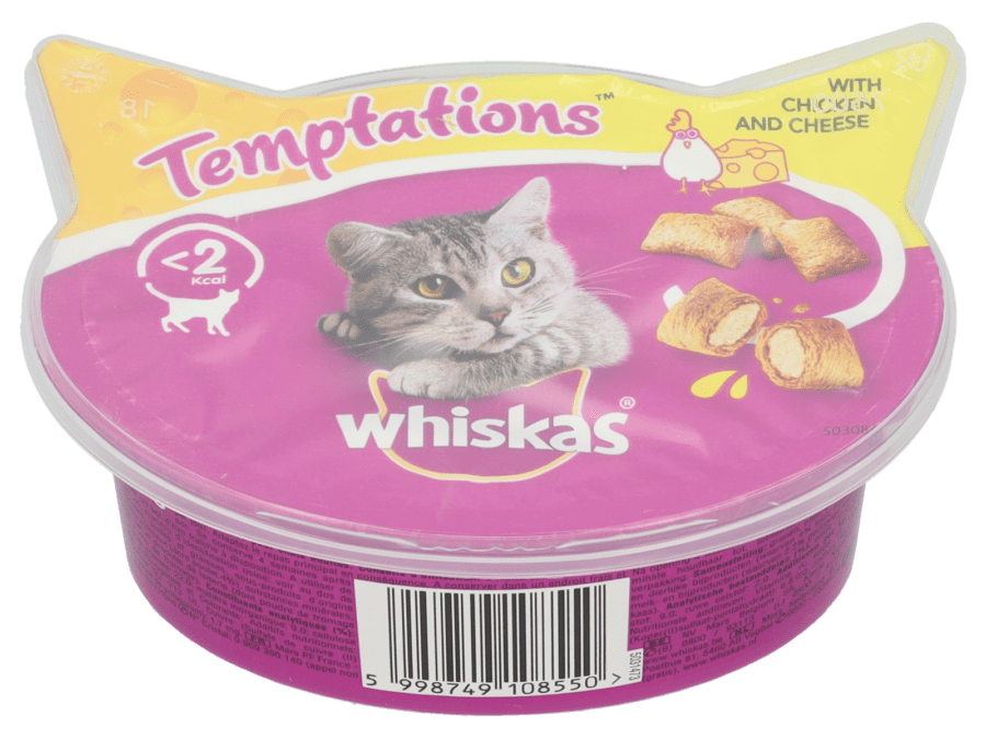 Whiskas Temptations poulet/fromage - Wibra