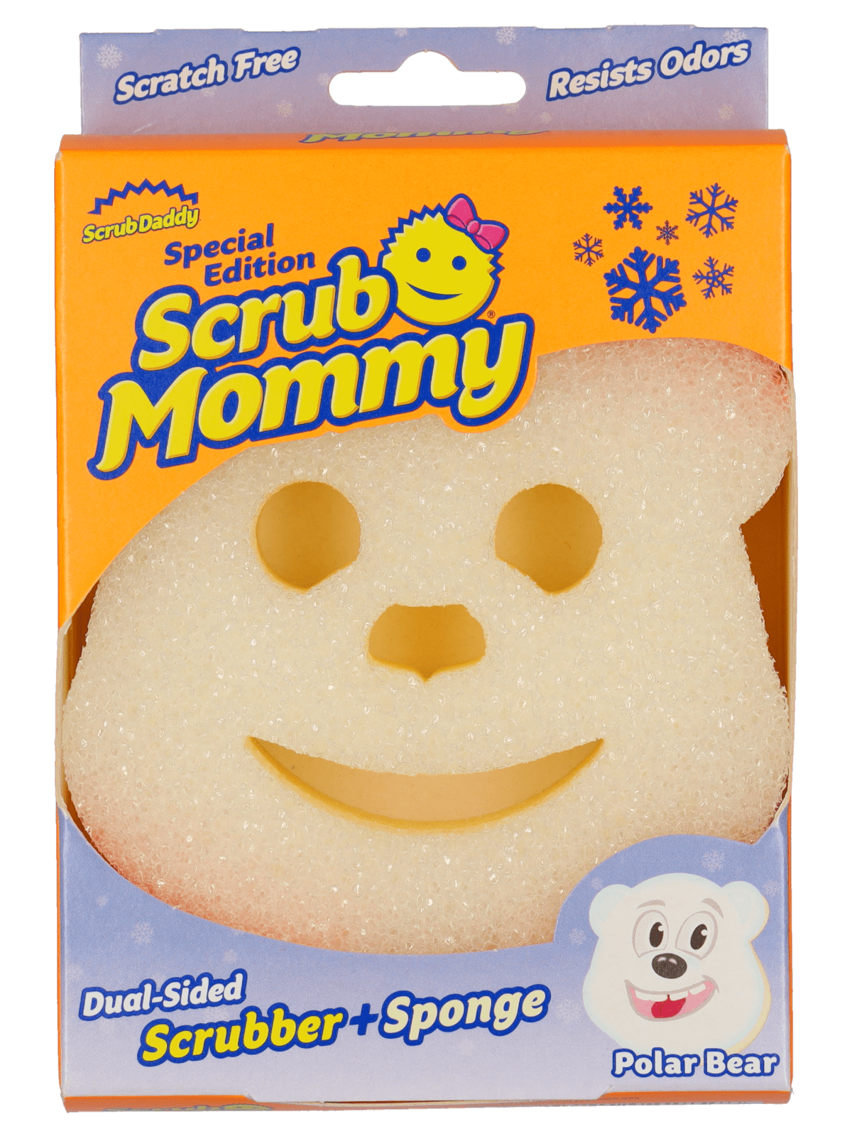 Scrub Mommy ours polaire - Wibra France - Vous faites ça bien.