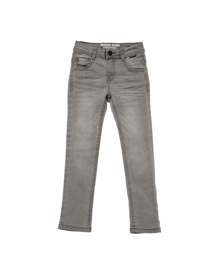 Jog jean - gris (92-128) - Wibra