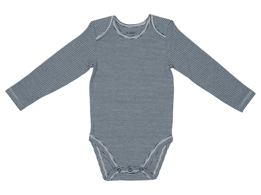 Body bébé manches longues en 4 couleurs – blanche, 50/56 - Wibra