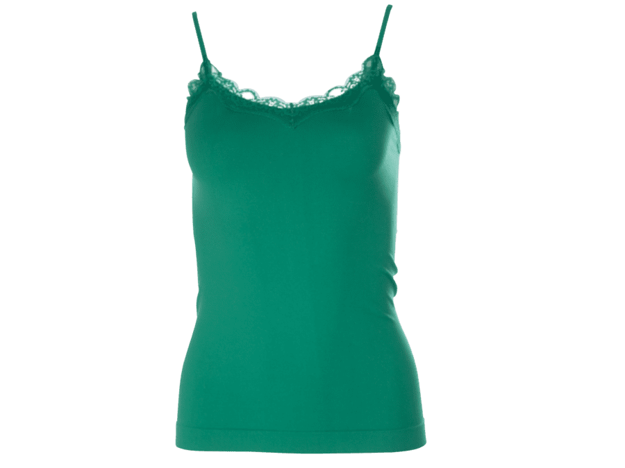 Débardeur sans couture – green1, L - Wibra