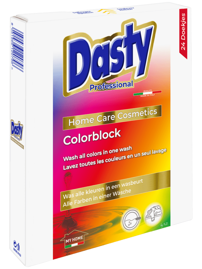 Dasty lingettes colorblock - Wibra