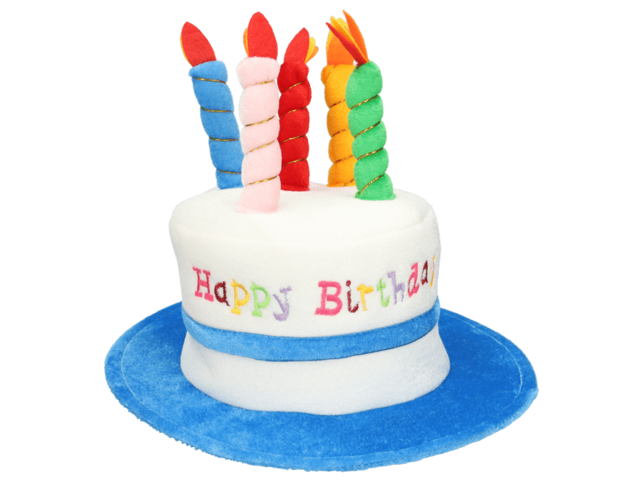 Happy Birthday hoed – option 1 - Wibra