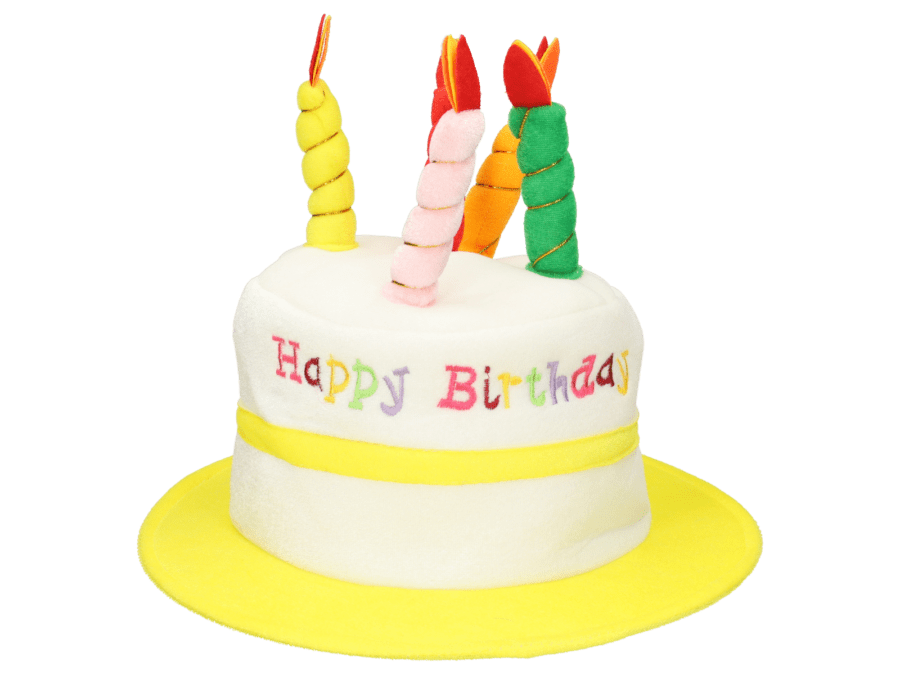Happy Birthday hoed – option 2 - Wibra