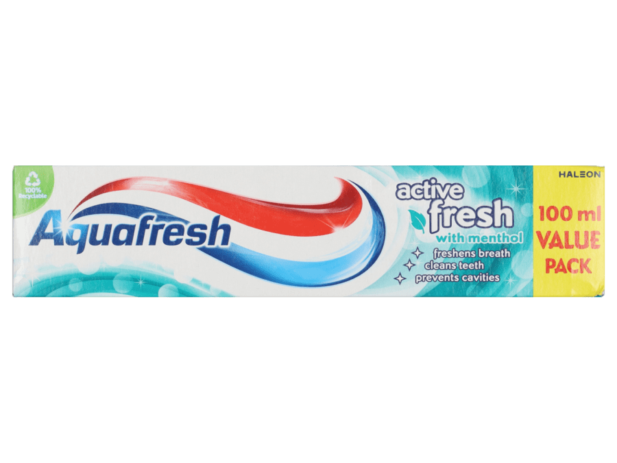 Aquafresh Active Fresh dentifrice mégabox 12 tubes - Wibra