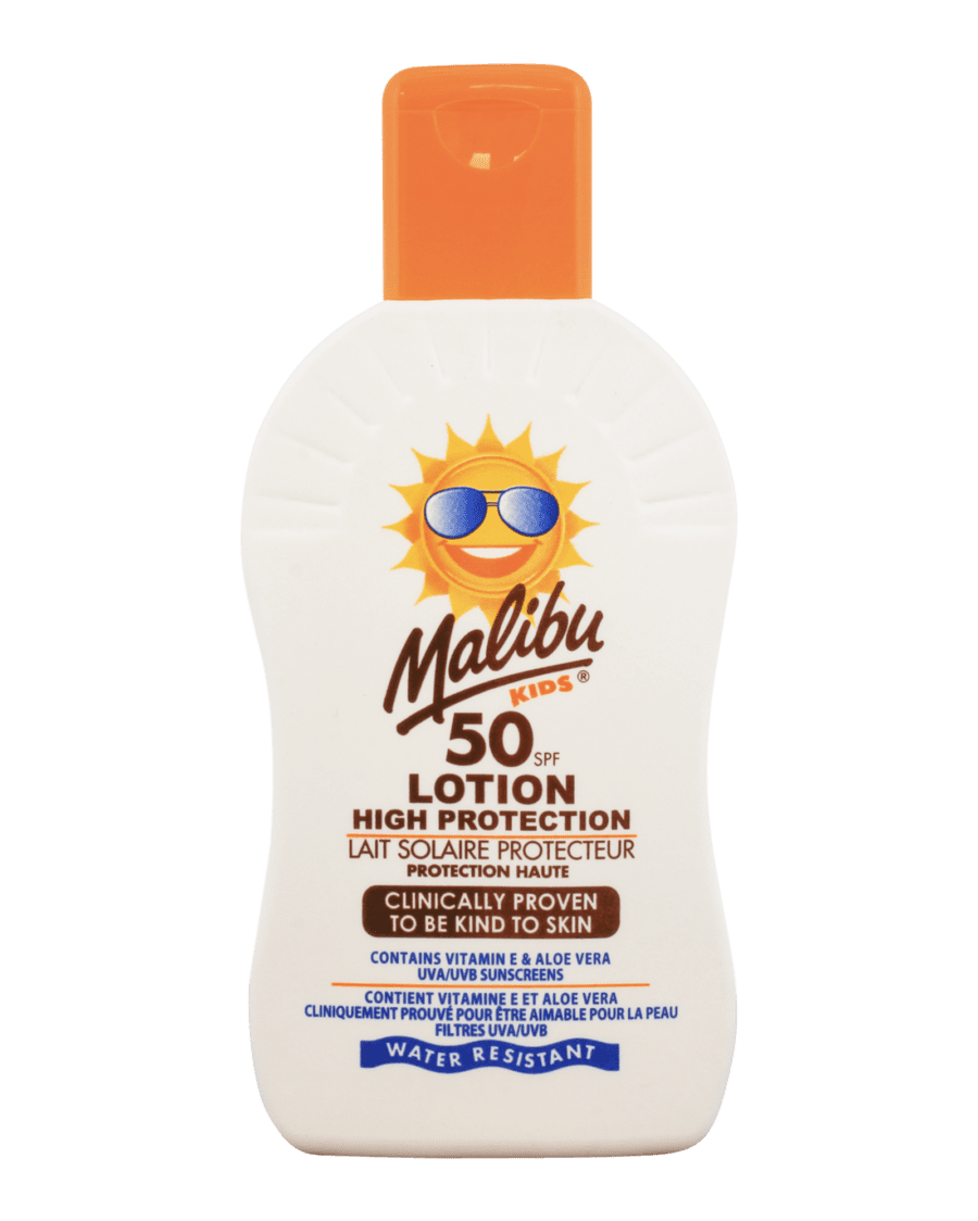 Malibu lotion solaire enfant - SPF 50 - Wibra