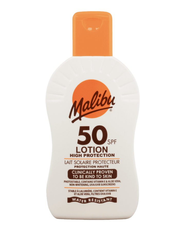 Malibu lotion solaire - SPF 50 - Wibra