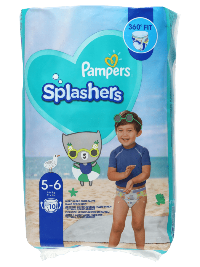 Pampers Splashers couches de baignade taille 5/6 - Wibra