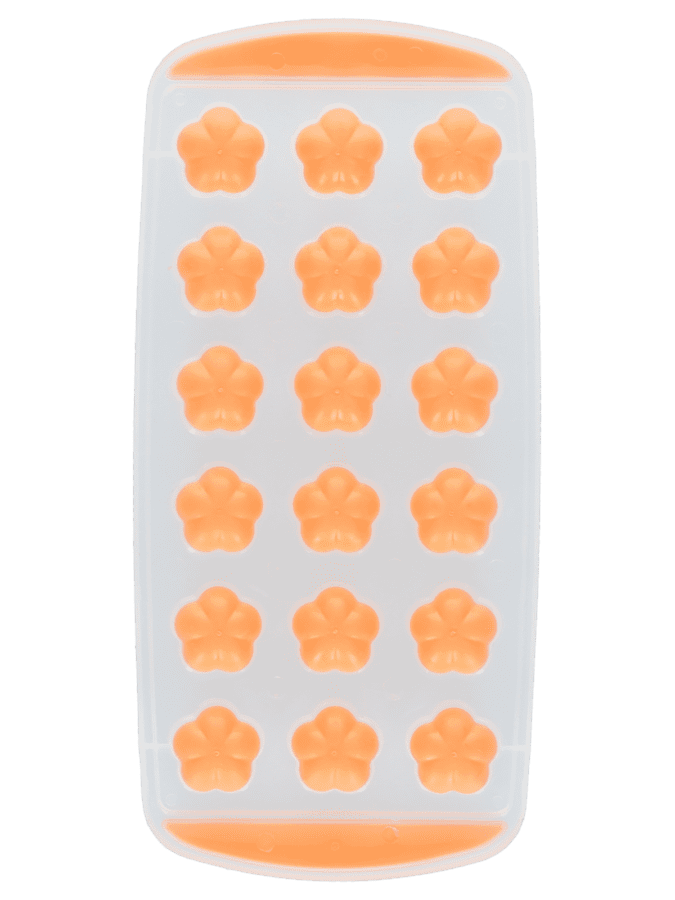 Bac à glaçons formes – orange - Wibra