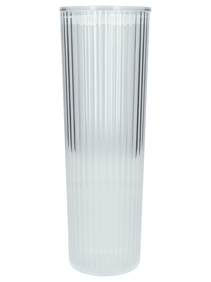 Boite de conservation striée - taille L - Wibra