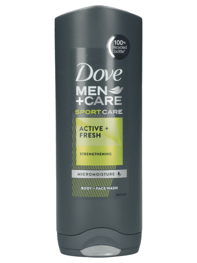 Dove Men+Care gel douche active fresh - Wibra