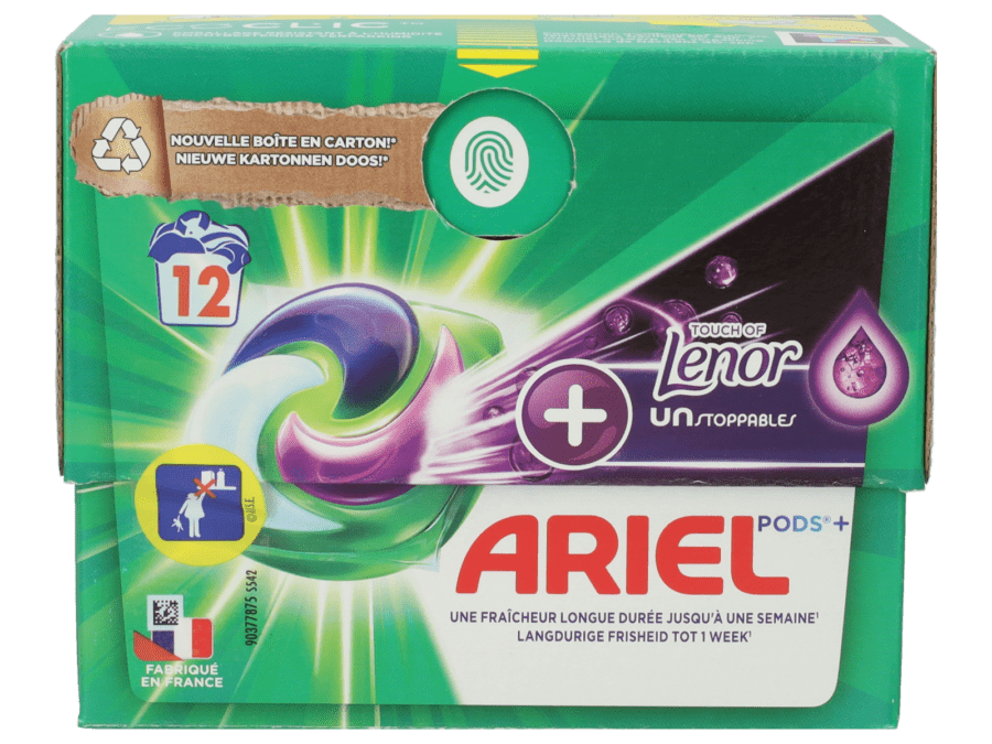 Ariel & Lenor lessive 12 capsules - Wibra