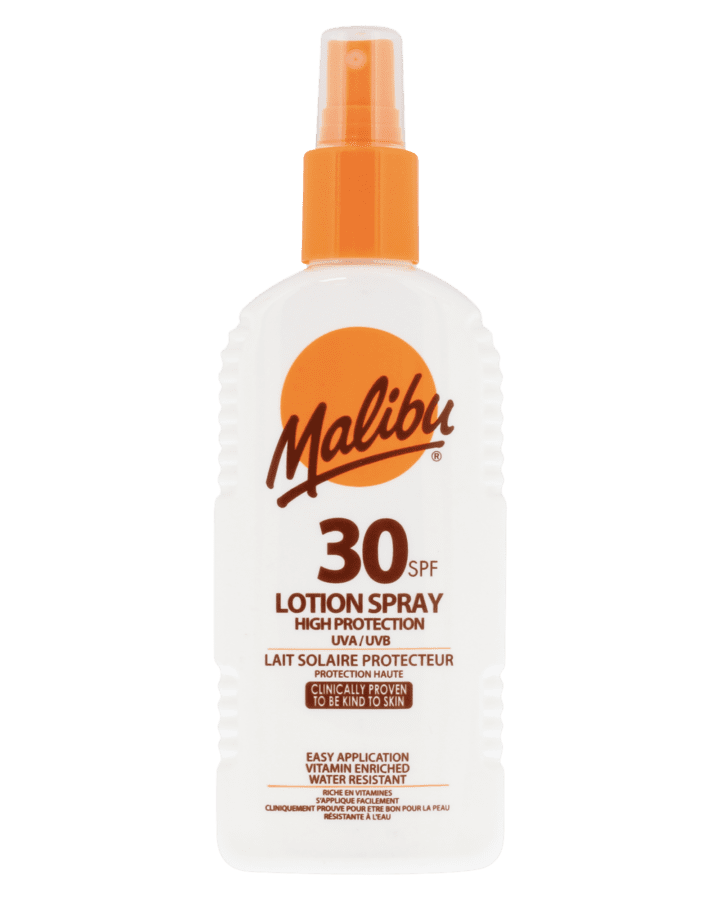 Malibu lotion solaire spray – SPF 30 - Wibra