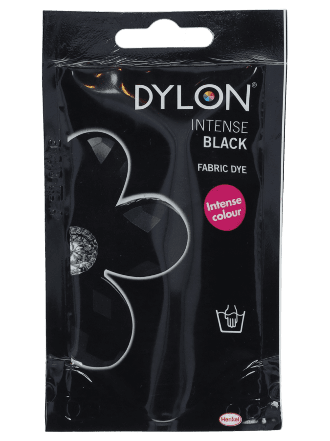 Dylon teinture textile - noir intense - Wibra