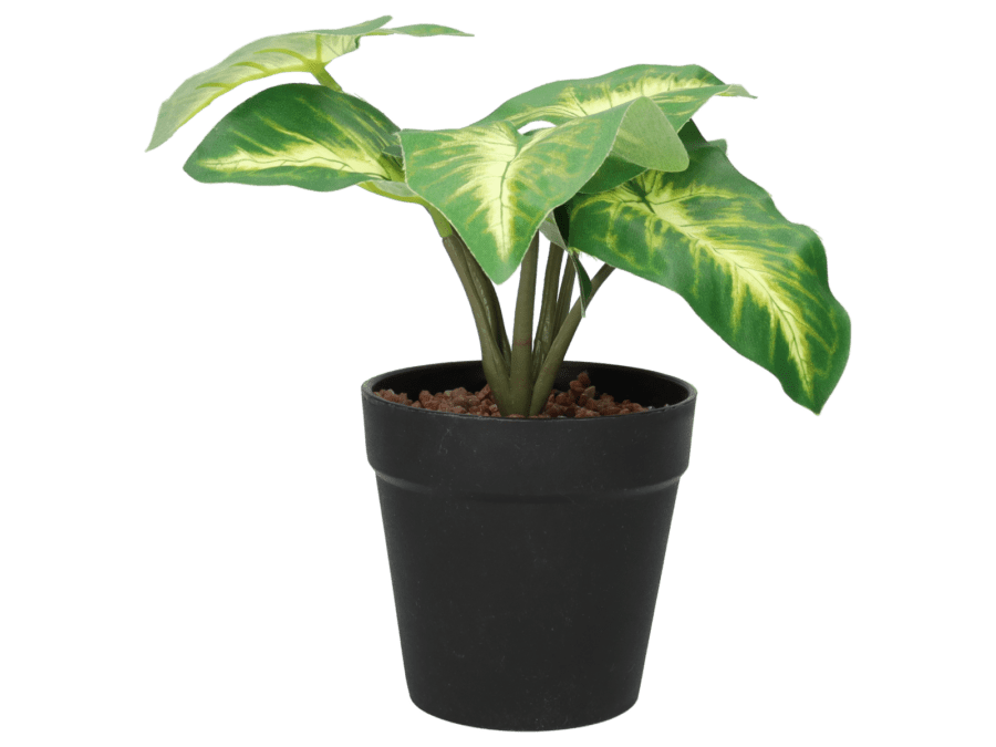 Plante artificielle – 20 cm – vert - Wibra