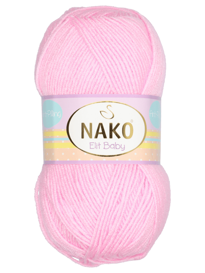 Elit fil à tricoter- rose clair - Wibra