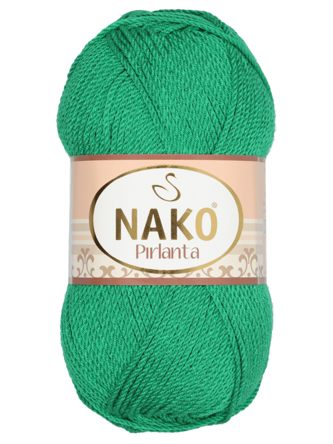 Pirlanta fil à tricoter - vert - Wibra