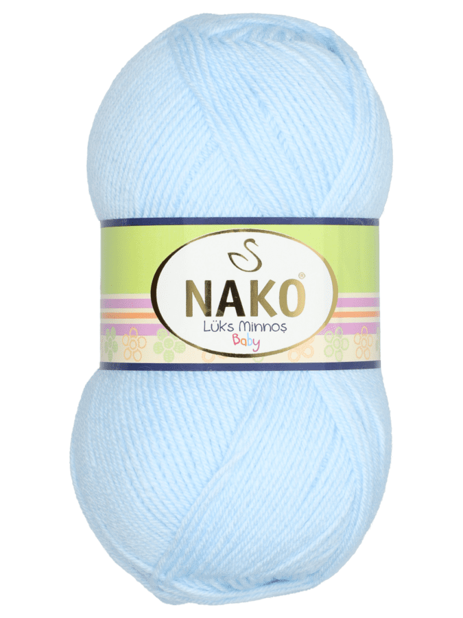Luks fil à tricoter - bleu - Wibra