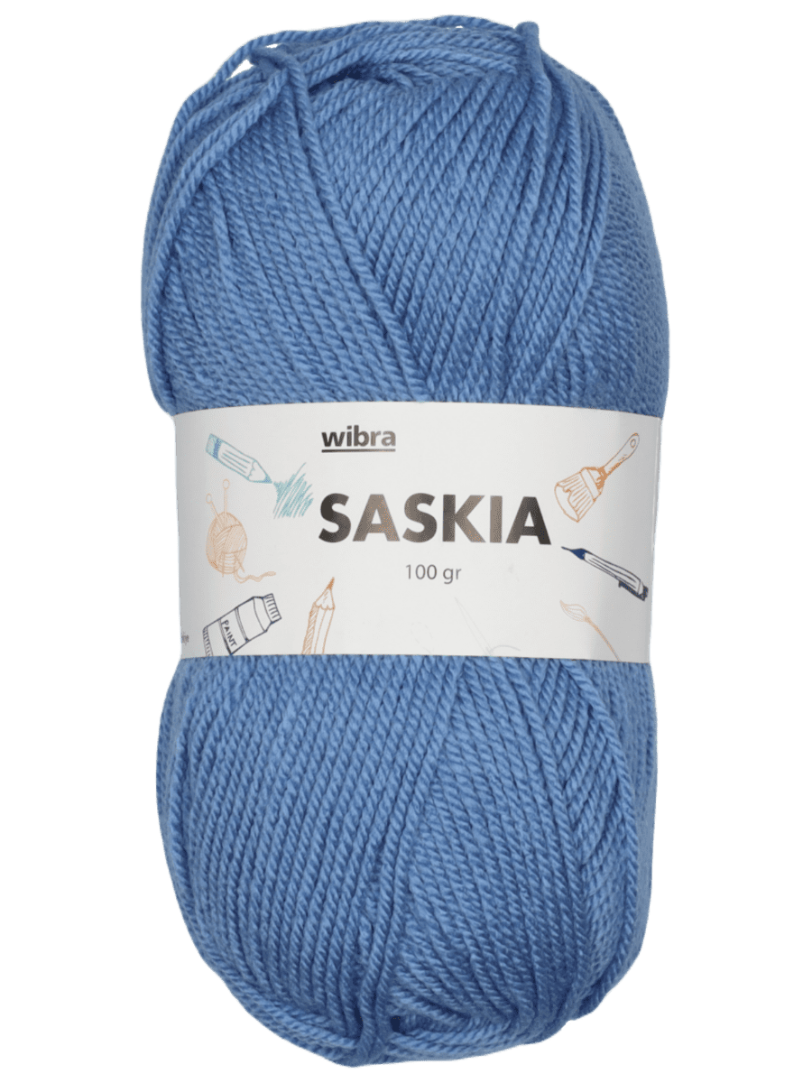 Saskia fil à tricoter – violet - Wibra