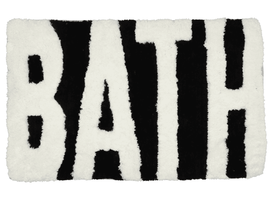Tapis de bain – noir - Wibra